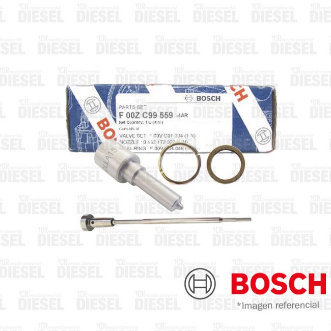 Kit de reparación Bosch Tobera y Válvula Control Inyector F00ZC99559 Mahindra 2.2 Euro 4