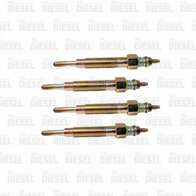 Pack 4 bujías Incandescentes Hyundai H1 (2001-2010) - Porter (1992-2012) - Terracan 2.5 / Kia Frontier 2.5 (2005-2014) / Mitsubishi L200 2.5 (1987-2006) Código 36710-42060 HKT Japón
