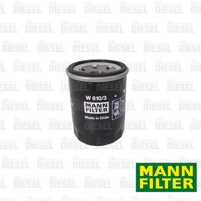 Filtro Aceite Mitsubishi L200 - Montero 2.4 (2015-2022) Código W610/3 MANN