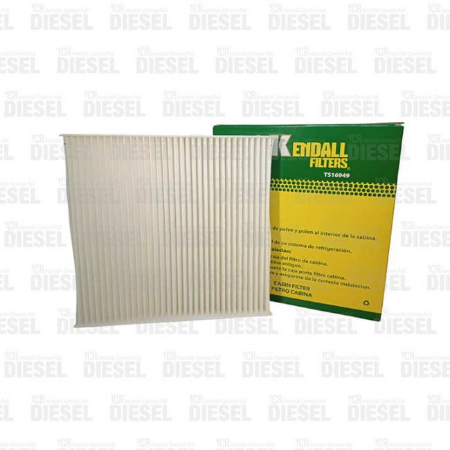 Filtro Polen / Cabina Mitsubishi L200 - Montero 4N15 2.4 (2016-2022) / Chevrolet Dmax 2.5 (2015-2019) / Maxus T60 2.0 - 2.8 (2017-2022) Código 7803A004 Kendall
