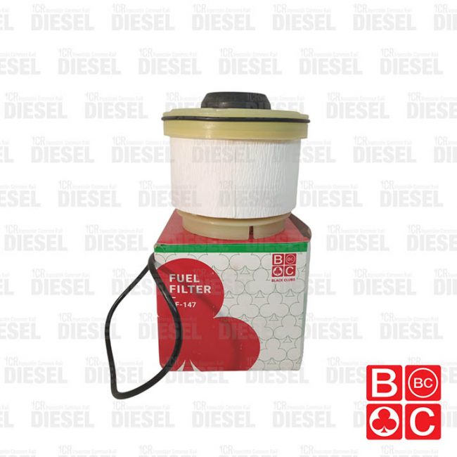 Filtro combustible (Elemento) Mitsubishi L200 - Montero 2.4 (2013-2022) - 2.5 (2011-2016) / Toyota Hilux 2.5 - 3.0 (2005-2015) / Chevrolet Dmax 2.5 (2015 -on) Código 23390-0L010 Black Clubs