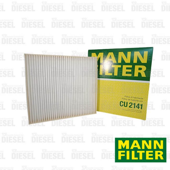 Filtro Polen / Cabina Mitsubishi L200 - Montero 4N15 2.4 (2016-2022) / Chevrolet Dmax 2.5 (2015-2019) / Maxus T60 2.0 - 2.8 (2017-2022) Código CU2141 MANN