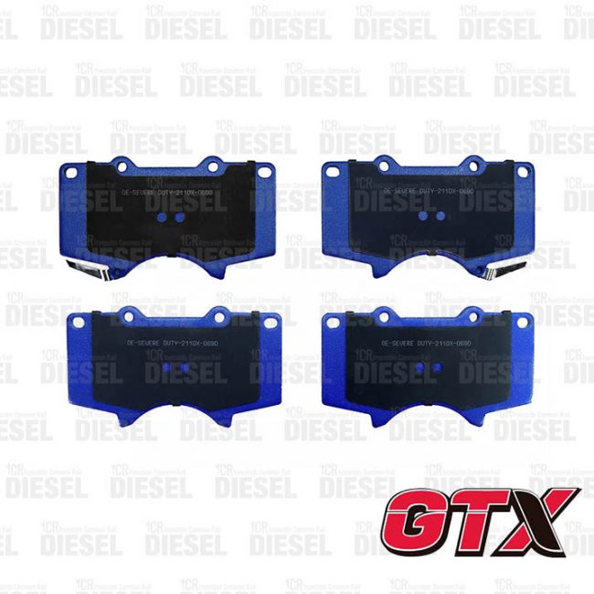 Pastillas de freno delanteras Chevrolet Dmax 2.5 - 3.0 (2011-on) Código PF-0540-GTX