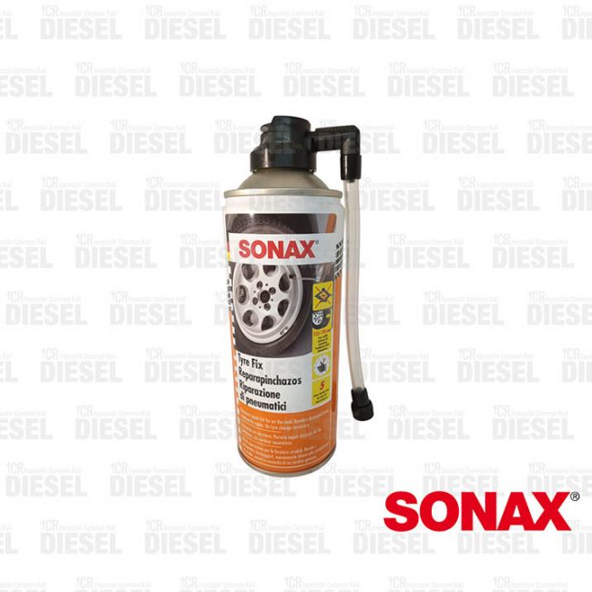 Reparador de pinchazos de neumáticos TYRE FIX Sonax 400ML