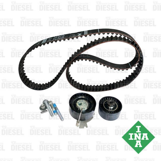 Kit de distribución (Correa) Peugeot 206 - 301 - 307- Partner 1.6 (2004-2005) TU5JP4 / Citroen Berlingo 1.6 (2004-2005) / C2 1.6 (2003-2009) / C3 - C4 - Celysee - Xsara Picasso 1.6 (2001-2007) Código 1643637980 INA Alemania