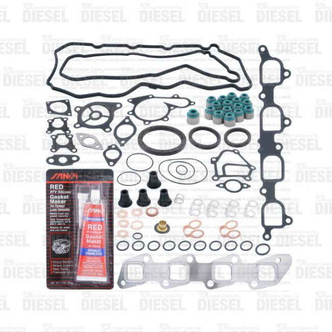 Juego empaquetadura motor Nissan Navara 2.5 (2007-2016) / Terrano D22x 2.5 (2009-2015) Código A0101-EB70A