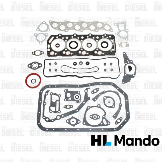 Juego empaquetadura motor Hyundai Porter 2.5 (1998-2010) - H1 2.5 (2005-2010) - Terracan 2.5 (2001-2003) / Kia Frontier 2.5 (2005-2011) D4bh - D4bf Código 20910-42B11