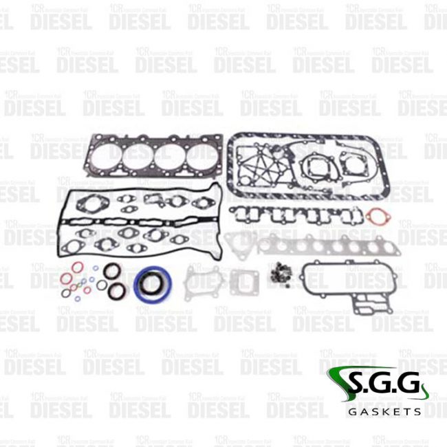 Juego empaquetadura motor Hyundai Terracan 2.9 (2002-2007) / Kia Carnival 2.9 (2006-2012) Código 20910-4XA00 Sin asbesto