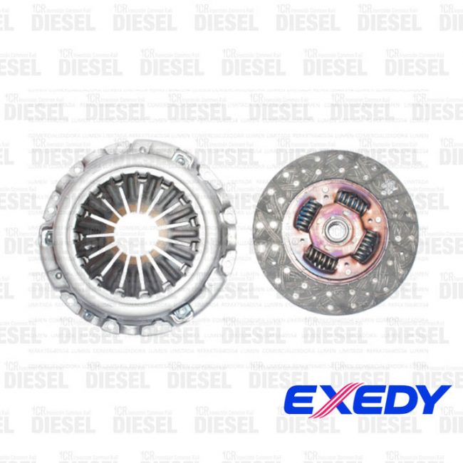 Kit embrague (Disco y Prensa) Nissan Navara 2.5 D40T (2007-2013) / Terrano D22 2.5 (2002-2010) - 3.0 (2003-2006) Código 30001-Vk000 Exedy Japón